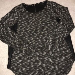 Black and White Sweater